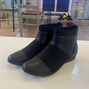 Revere Cologne Ankle Boots Black Size 9W